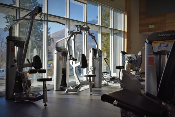 Image of Selectorized equipment in the WVC Student Recreation Center