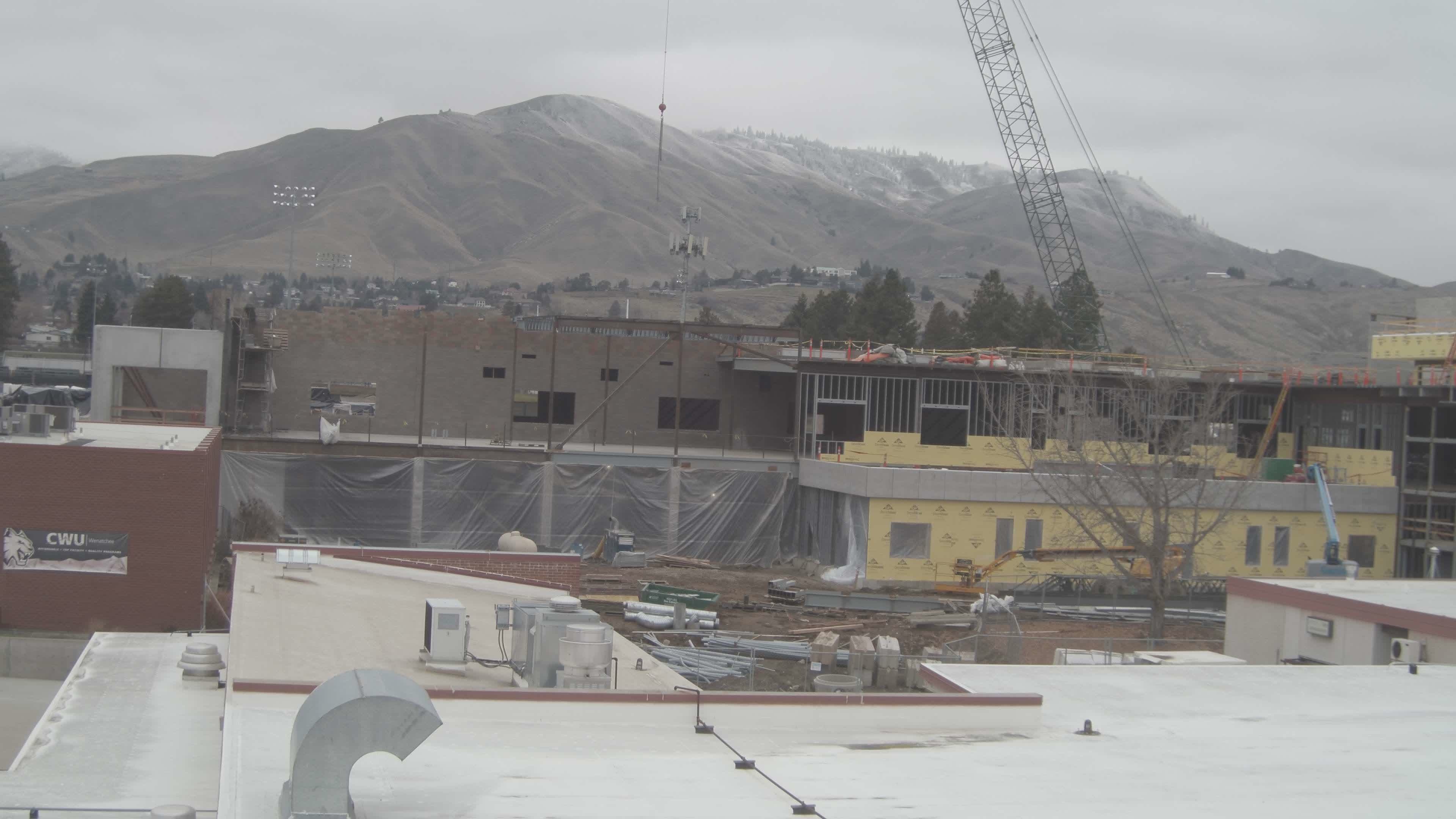 Architect's rendering of the new CTEI building on the WVC Wenatchee campus