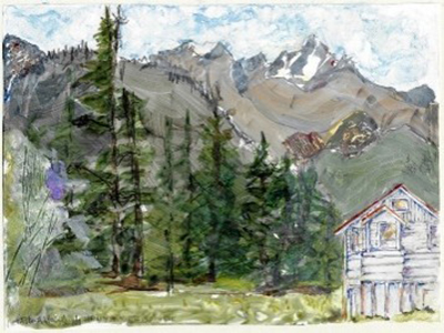 Heather Wallis Murphy's artwork, "Trinity Prayer." Artwork is the property of Heather Wallis Murphy.