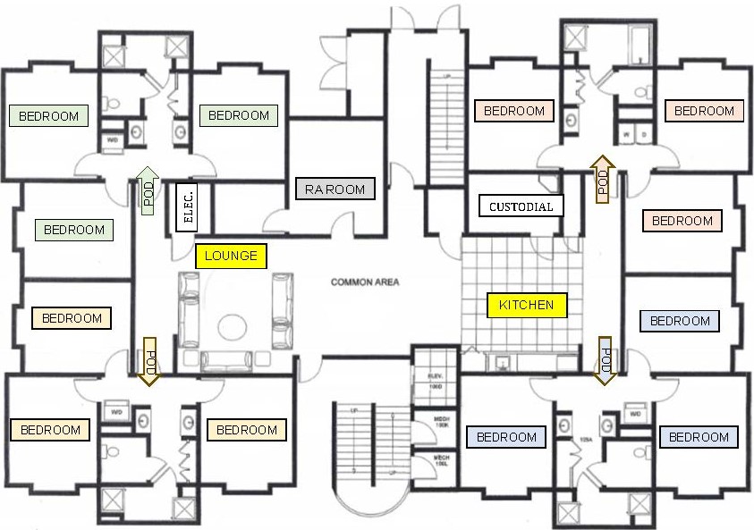 Res Hall Layout Layout